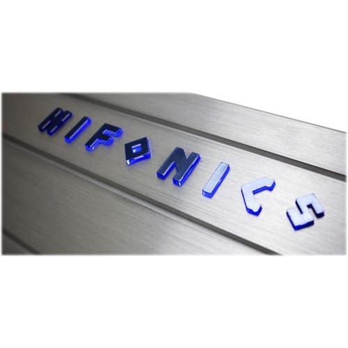 Hifonics - Zeus 2400W Class D Mono MOSFET Subwoofer Amplifier - Silver - Alternate View 11
