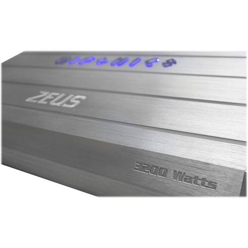 Hifonics - Zeus 2400W Class D Mono MOSFET Subwoofer Amplifier - Silver - Alternate View 12