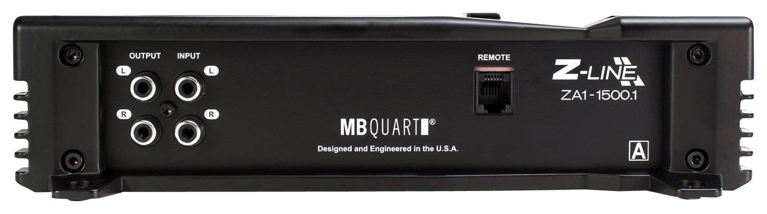 MB Quart - 1500W Class D Mono Amplifier - Black - Alternate View 12