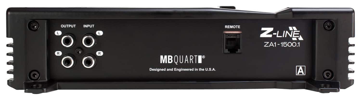 MB Quart - 1500W Class D Mono Amplifier - Black - Alternate View 12