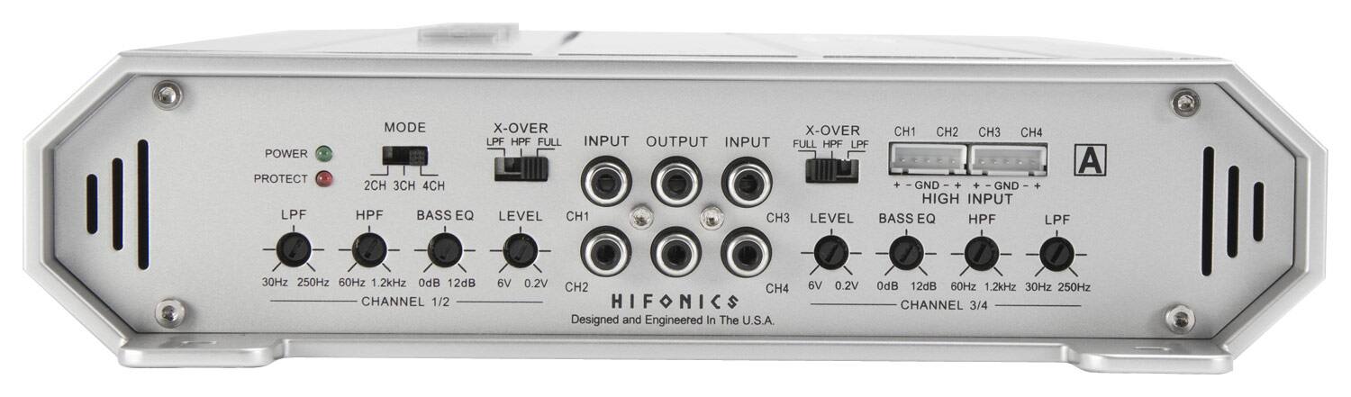 Hifonics - Zeus 2000W Class AB Bridgeable Multichannel MOSFET Amplifier - Silver - Alternate View 13