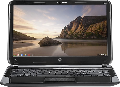 BestBuy.com deals on HP 14-c015dx 14.0-inch Chromebook w/Intel Celeron 1.1GHz, 4GB