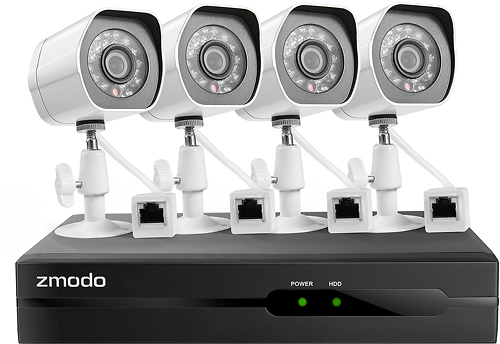 Zmodo ZM-SS714-2TB 4-Channel 4-Camera Indoor/Outdoor High Definition Security System