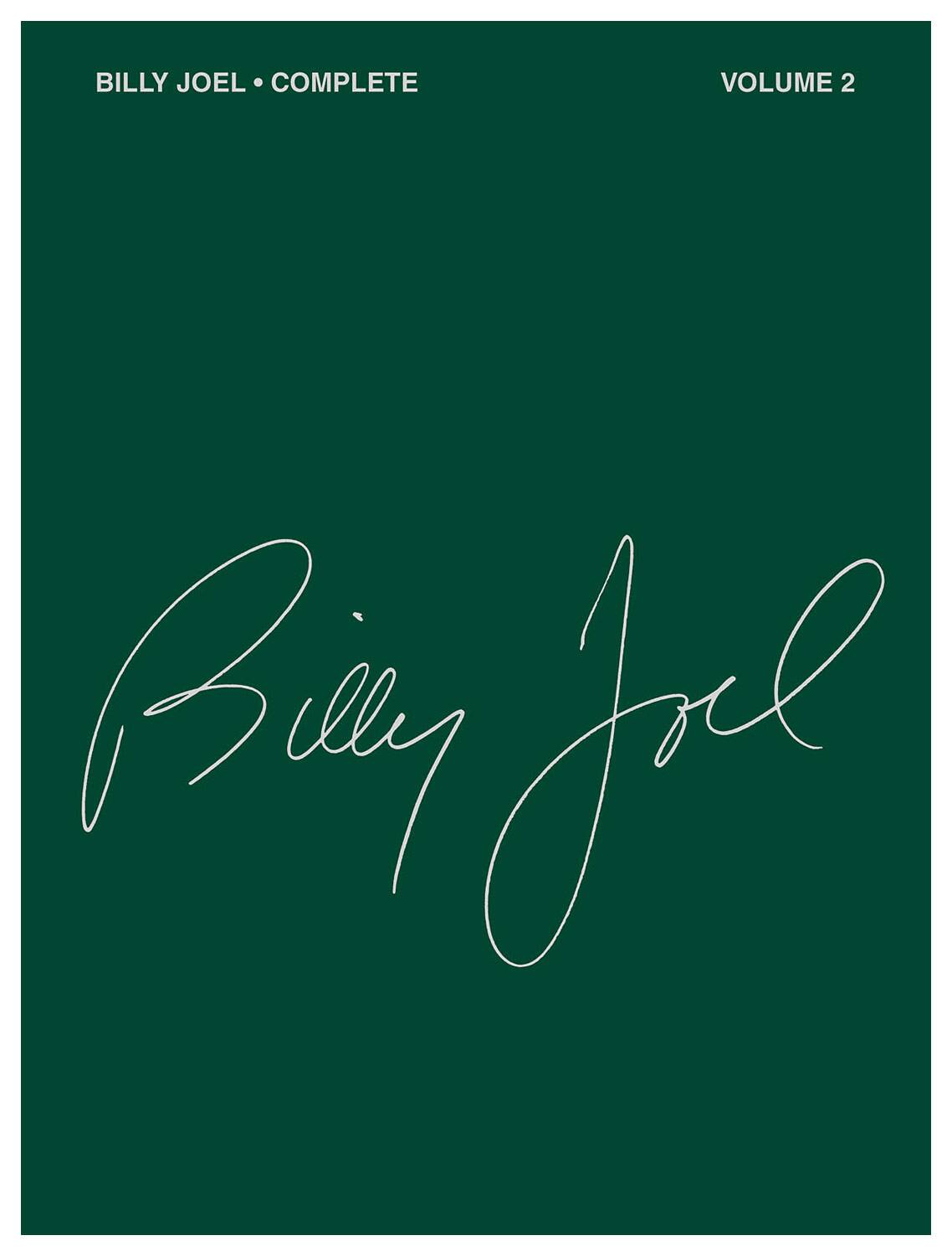 Hal Leonard - Billy Joel: Complete Volume 2 Songbook - Multi - Larger Front