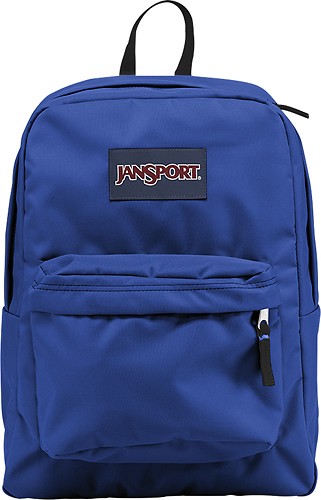 JanSport - Superbreak Backpack - Blue - Larger Front