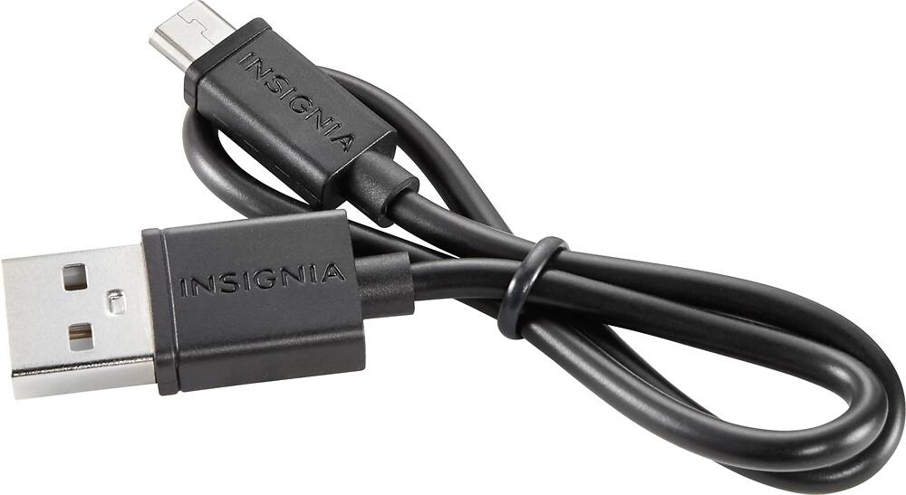 Insignia™ - Portable Charger - Black/Gray - AlternateView11 Zoom