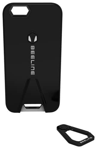 Beeline Cases - Case for Apple® iPhone® 5 and 5s - Black - Larger Front