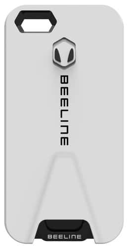 Beeline Cases - Case for Apple® iPhone® 6 Plus - White/Black - Larger Front