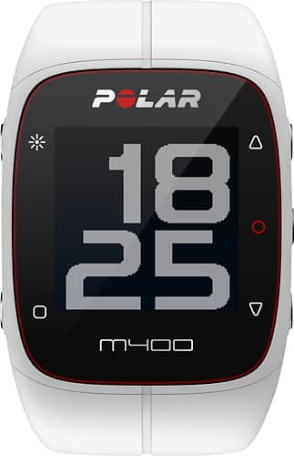 Polar - M400 GPS Watch - White - Alternate View 1