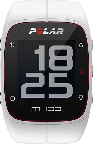 Polar - M400 GPS Watch - White - Alternate View 1