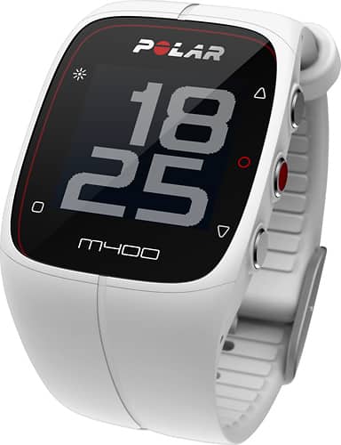Polar - M400 GPS Watch - White - Alternate View 2
