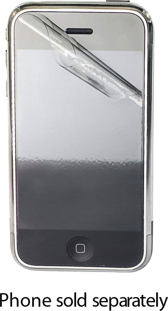 ZAGG - InvisibleShield for Most Mobile Phones - Clear - Angle Zoom