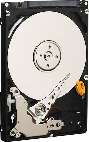 WD - Mainstream 1TB Internal Serial ATA Hard Drive for Laptops - Multi - Angle
