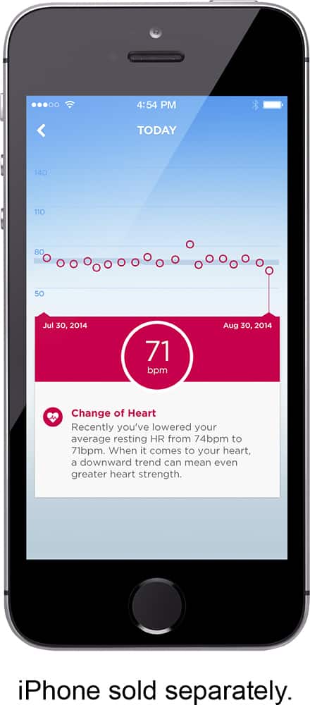 Jawbone - UP MOVE Activity Tracker - Black - AlternateView6 Zoom