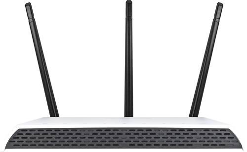 Amped Wireless - HighPower Dual-Band Wi-Fi Range Extender - White/Black - Larger Front