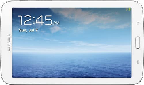 Samsung - Galaxy Tab 3 7.0 - 8GB - White - Larger Front