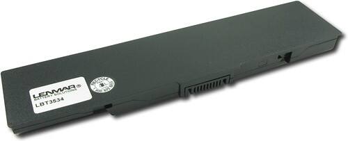 Lenmar - Lithium Ion Notebook Battery - Black - Angle