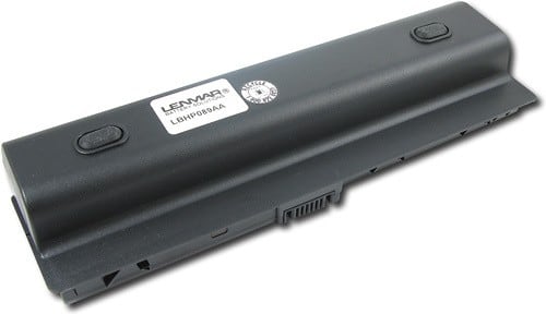 Lenmar - Litihium Ion Notebook Battery - Black - Angle