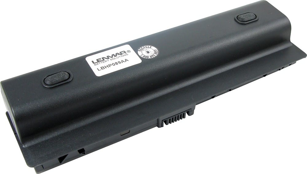 Lenmar - Litihium Ion Notebook Battery - Black - Front Zoom
