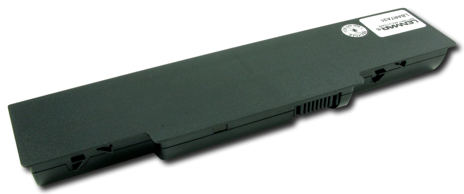 Lenmar - Lithium-Ion Battery for Select Acer Laptops - Black - Larger Front