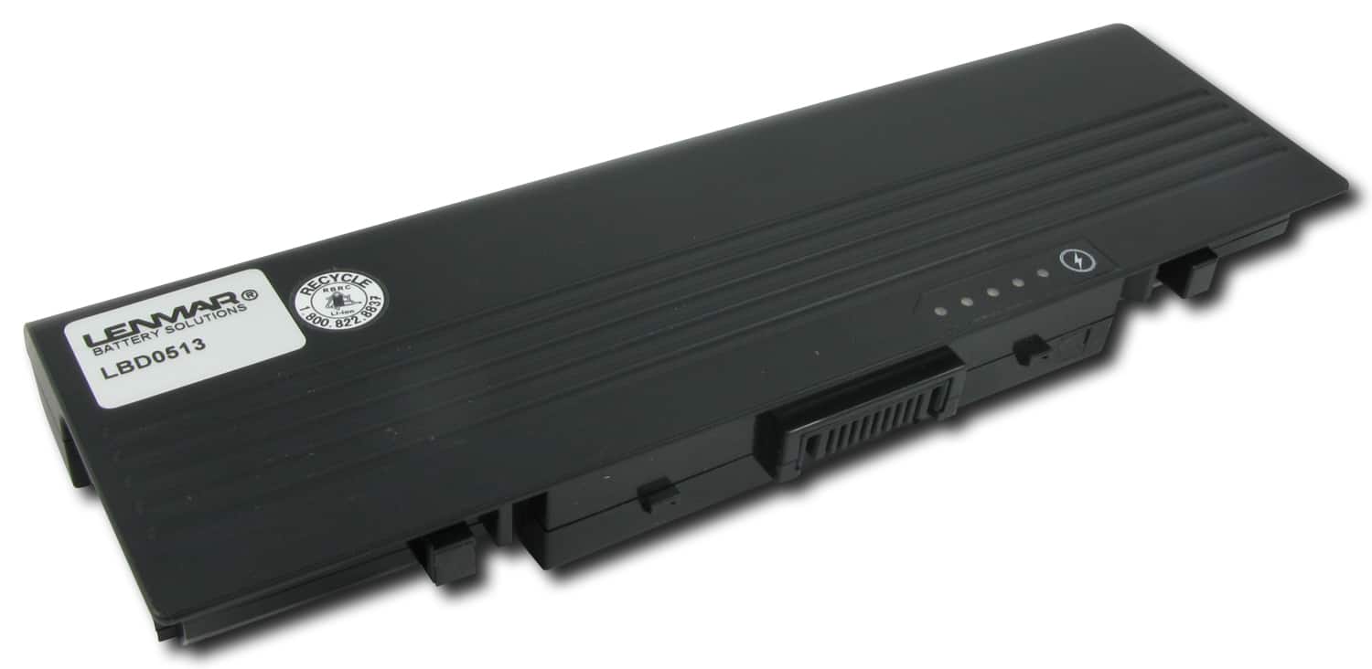 Lenmar - Lithium-Ion Battery for Select Dell Laptops - Black - Larger Front