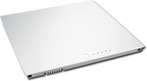 Lenmar - Lithium Polymer Notebook Battery - Silver - Angle