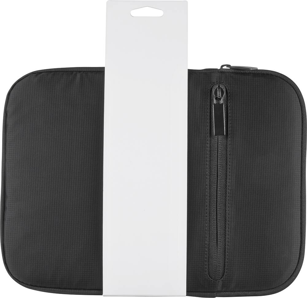 Insignia™ - Universal Sleeve for Most Tablets Up to 10" - Black - AlternateView1 Zoom