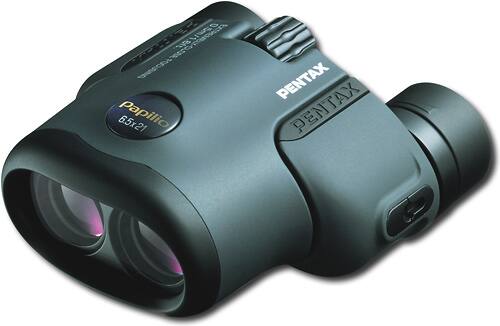 PENTAX - Papilio 6.5 x 21 Binoculars - Black - Angle