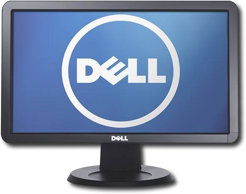 Dell - 18.5" Widescreen Flat-Panel LCD Monitor - Larger Front