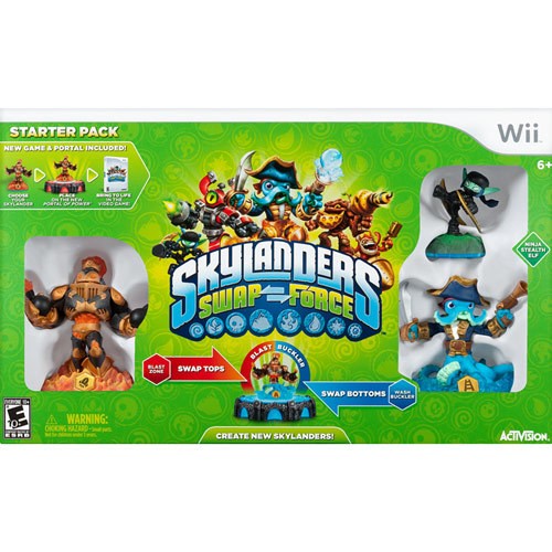 BestBuy.com deals on Skylanders: SWAP Force Starter Pack Nintendo Wii