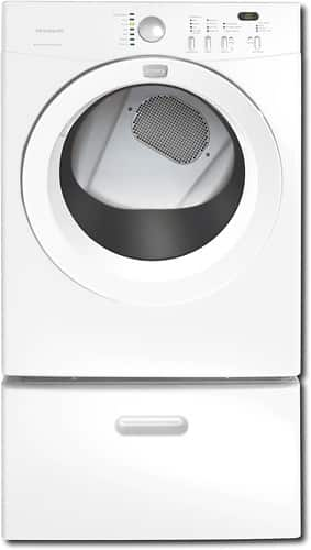 Best Buy Frigidaire Affinity 7 0 Cu Ft 7 Cycle Electric Dryer White