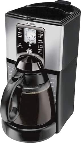 Mr. Coffee - 12-Cup Coffeemaker - Black - Alternate View 1