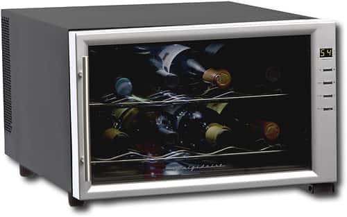 Frigidaire - 8-Bottle Wine Cellar - Silver - Angle