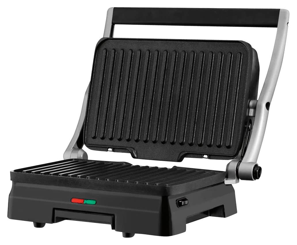 Cuisinart - Griddler Grill and Panini Press - Brushed Stainless-Steel - Alternate View 11