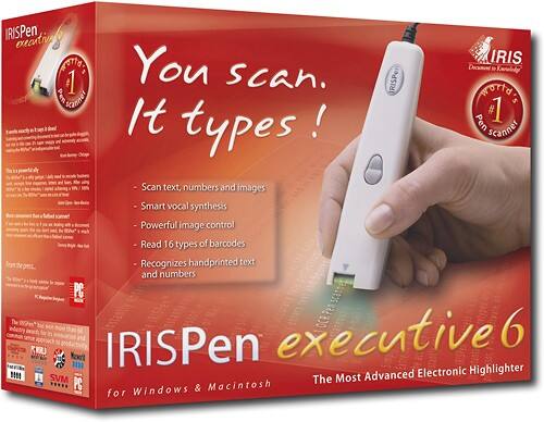 IRIS - Irispen Executive 6 Scanning Pen - Angle