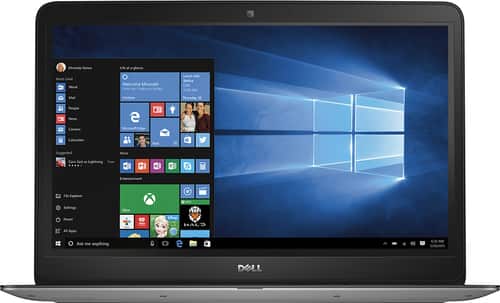 Dell - Inspiron 15.6" Touch-Screen Laptop - Intel Core i5 - 6GB Memory - 1TB Hard Drive - Silver - Larger Front