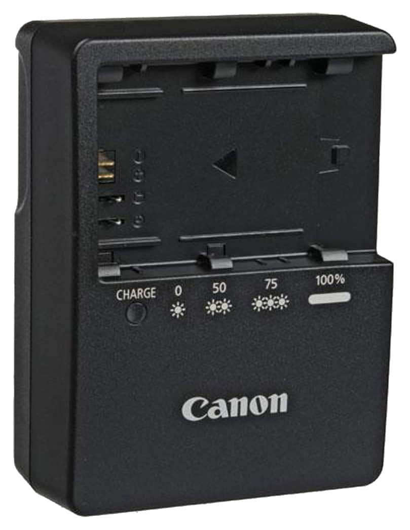 Canon - LC-E6 Battery Charger - Black - Larger Front