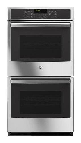 GE JK5500SFSS 27" Built-In Double Convection Wall Oven - Stainless Steel