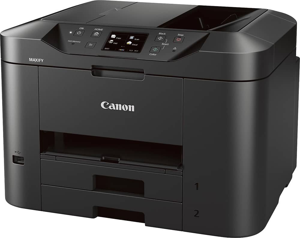 Canon - MAXIFY MB2320 Wireless All-In-One Printer - Black - Left Zoom