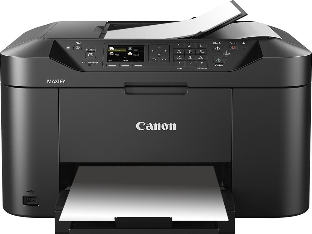 Canon - MAXIFY MB2020 Wireless All-In-One Printer - Black - Front Zoom