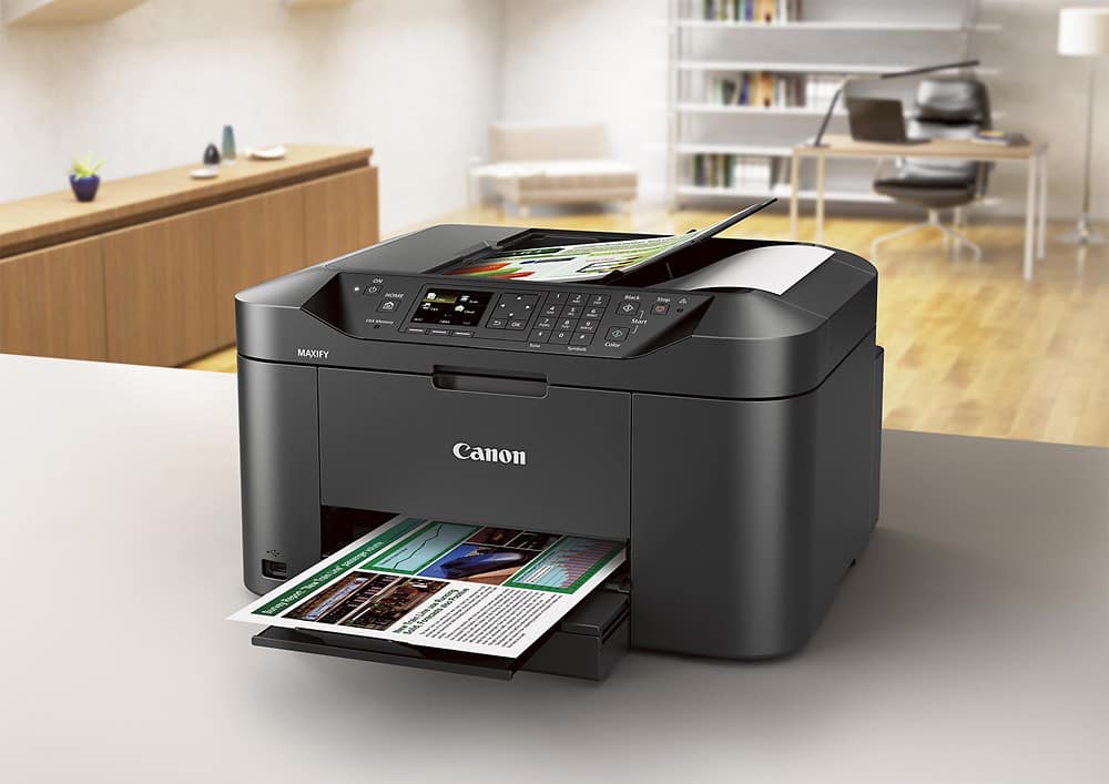 Canon - MAXIFY MB2020 Wireless All-In-One Printer - Black - AlternateView16 Zoom
