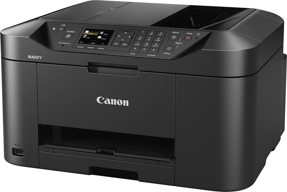 Canon - MAXIFY MB2020 Wireless All-In-One Printer - Black - Left Zoom