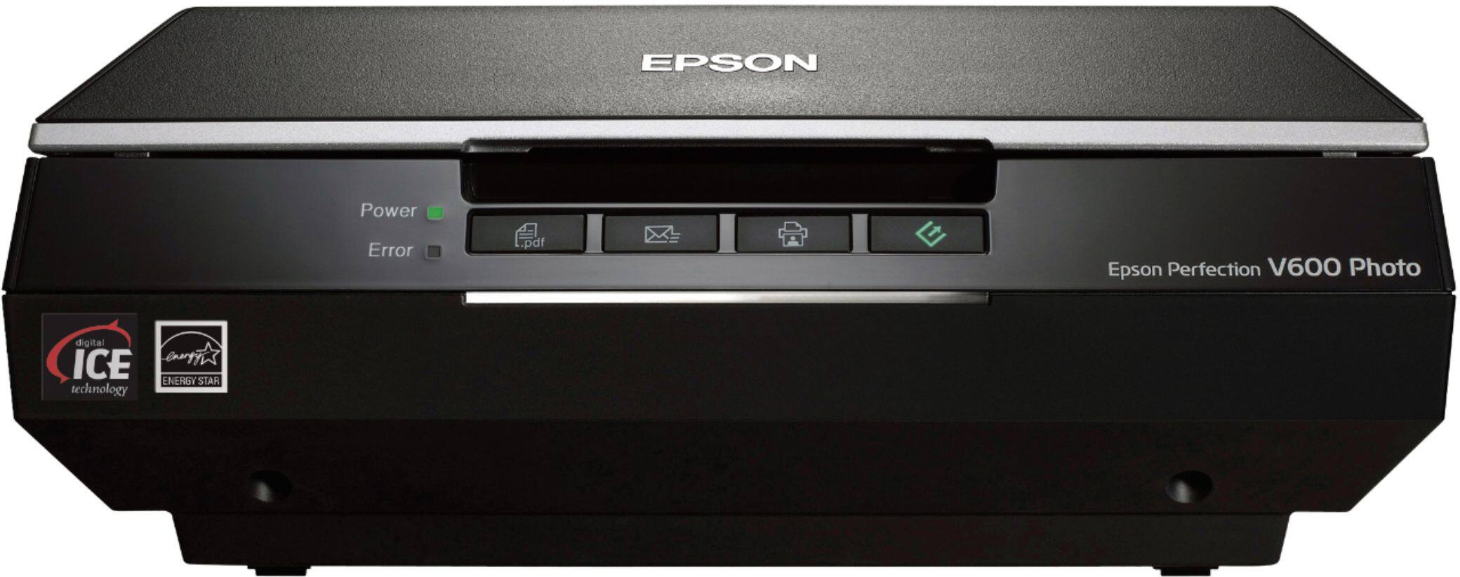 Epson - V600 Perfection Flatbed Scanner - Black - Alternate View 11