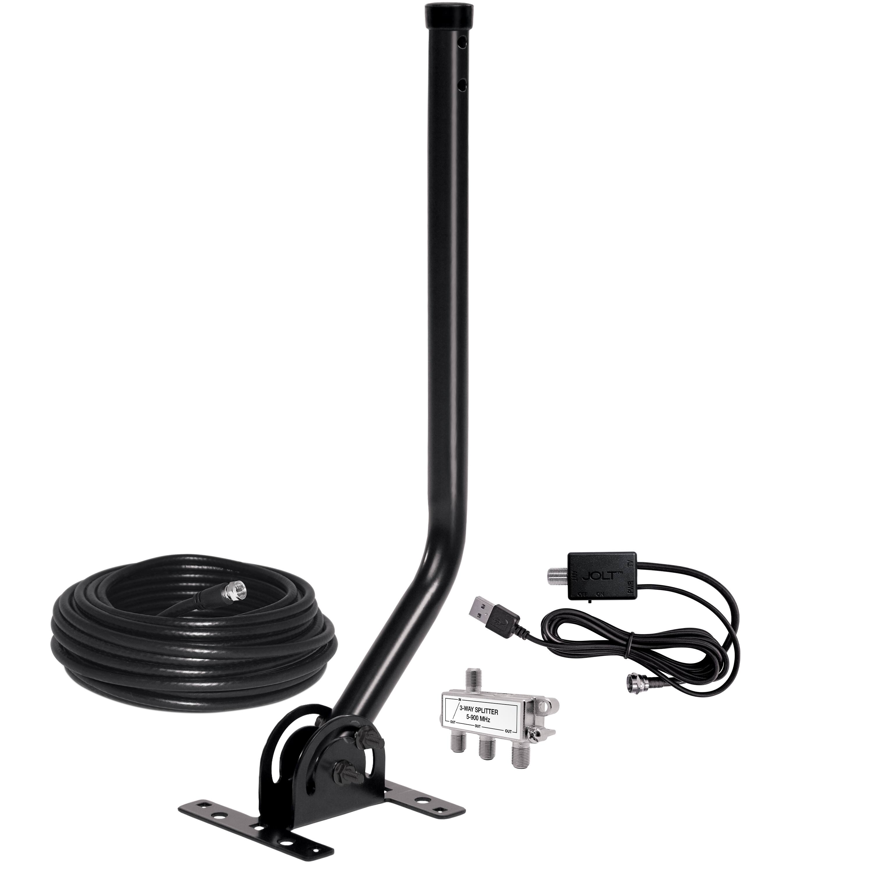 Antennas Direct Clearstream Max Complete Amplified Indoor Outdoor Hdtv