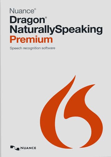 Dragon NaturallySpeaking 13 Premium Upgrade - Windows - Larger Front