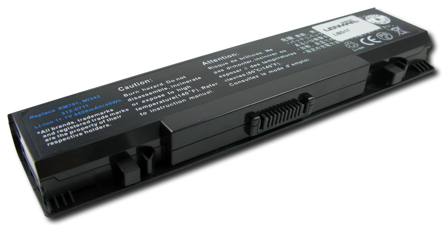 Lenmar - Lithium-Ion Battery for Select Dell Studio Netbooks - Black - Alternate View 11