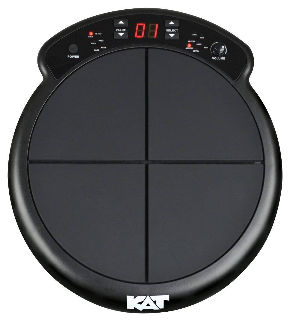 KAT Percussion - Electronic Drum and Percussion Pad Sound Module - Black - Larger Front