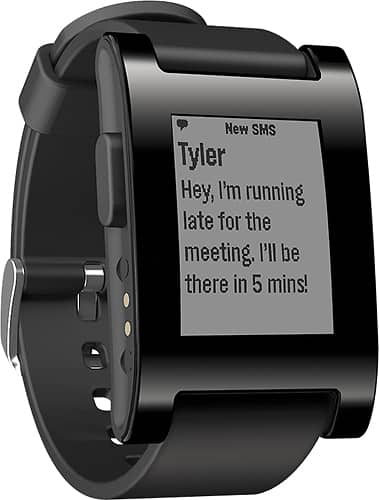 BestBuy.com deals on Pebble Smart Watch for Apple and Android Devices