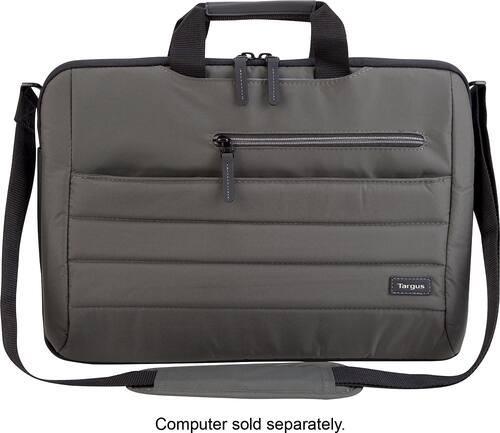 Targus - Laptop Slipcase - Sage - Larger Front