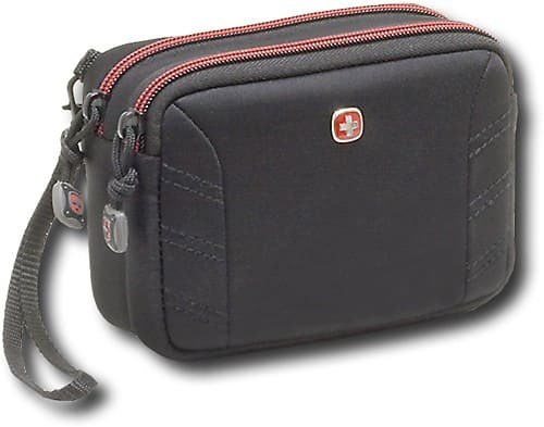 Swiss Gear - GPS Case - Black/Red - Angle